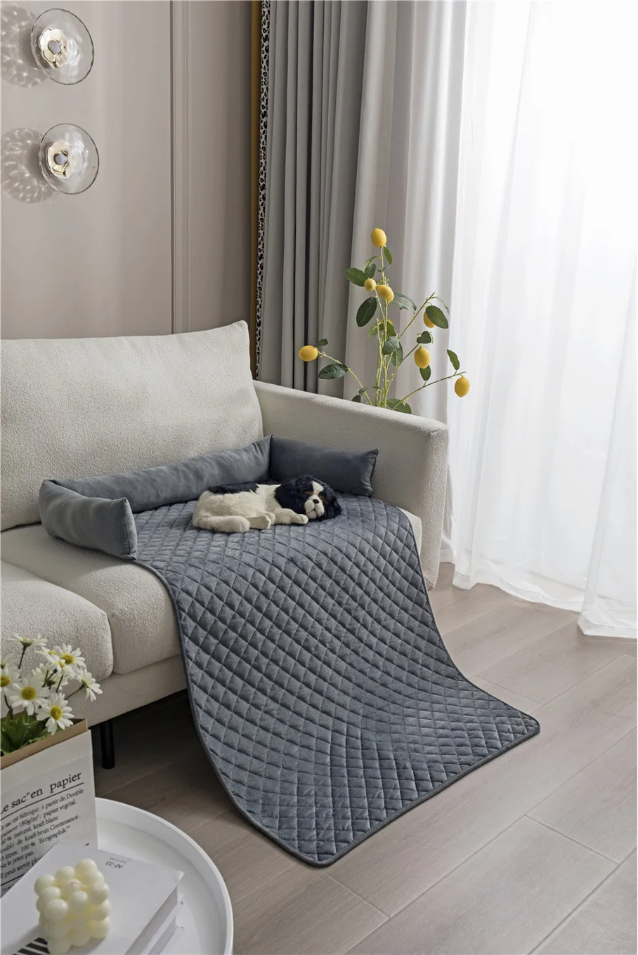 Dyretæppe | Beskyttende kant | Komfort og holdbarhed | Nylon Pantino