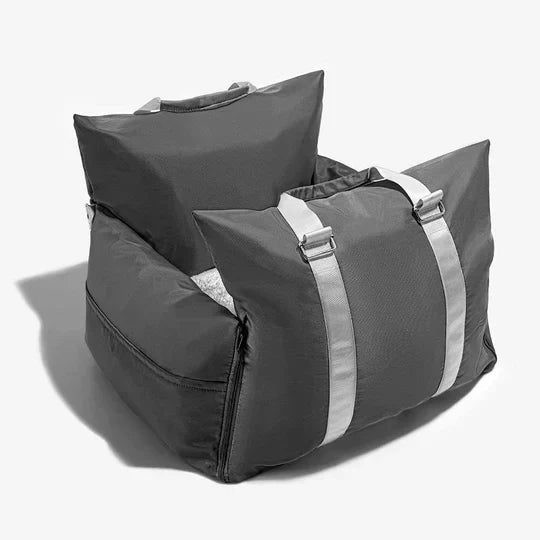 Hundebilbænk | Sikker fastgørelse | Stabil og komfortabel | Polyester Pantino