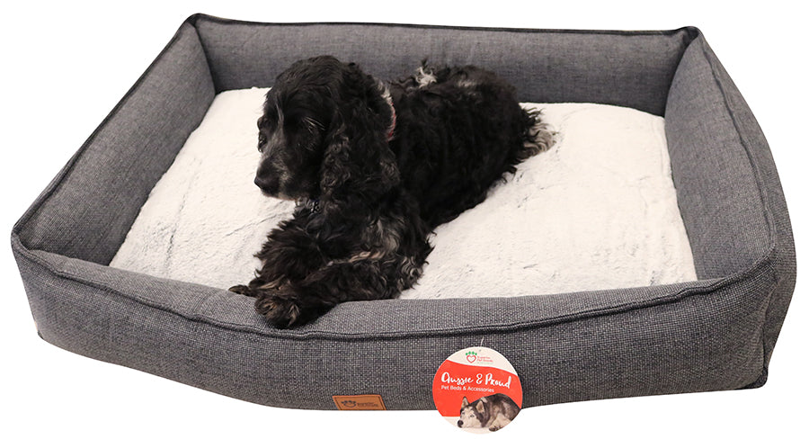 Ortopædisk Hundeseng | Ledstøtte | Lindrer Gigtsmerter | Memory Foam Pantino