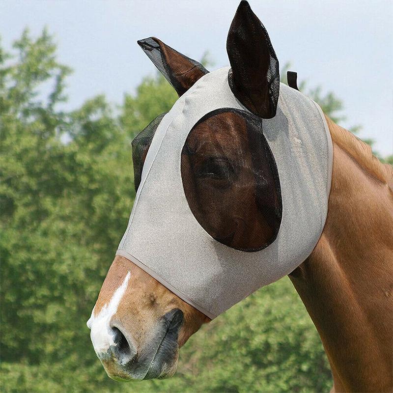 Hestemaske | Insektbeskyttelse | Klart udsyn | Elastisk Pantino