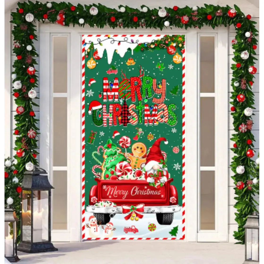 Festliche Weihnachts-Türdekoration Mivoza Deutschland