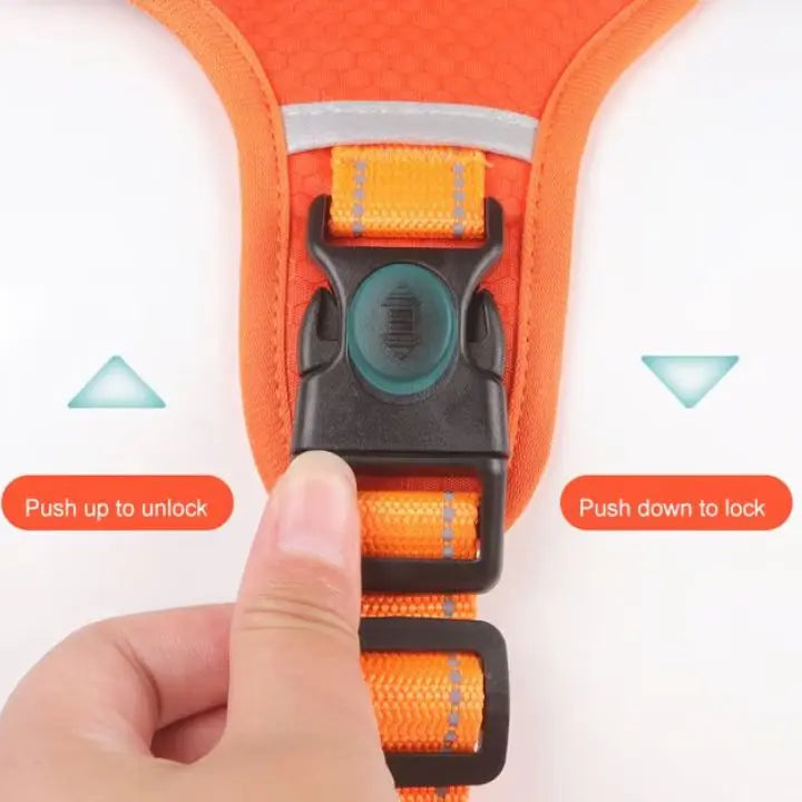 No-Pull Hundegeschirr mit Reflektierendem Nylon Mivoza Deutschland