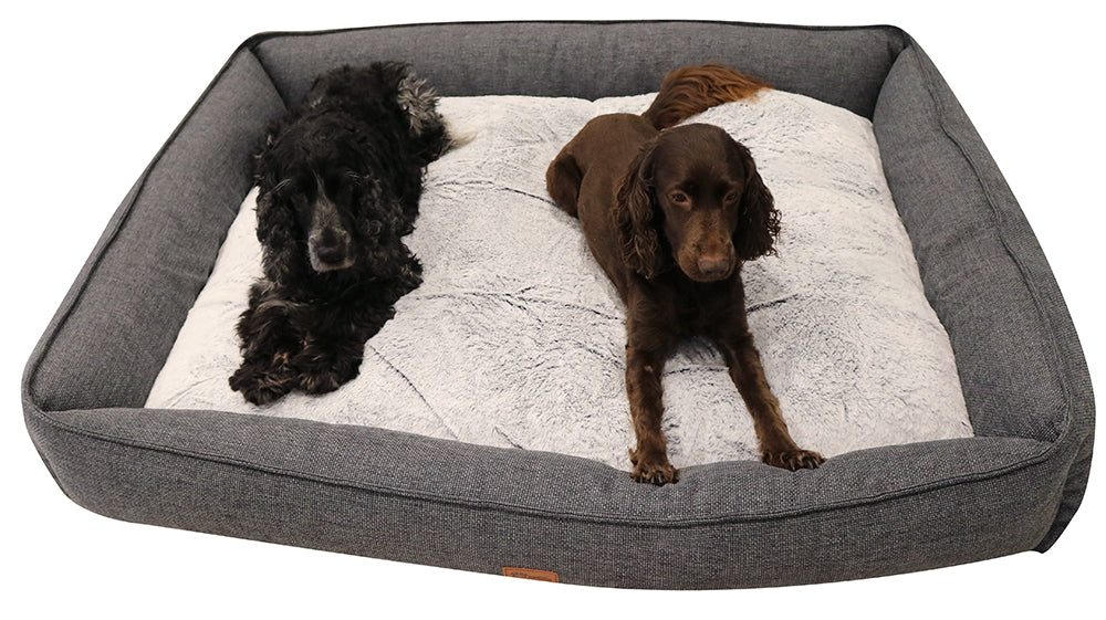 Ortopædisk Hundeseng | Ledstøtte | Lindrer Gigtsmerter | Memory Foam Pantino
