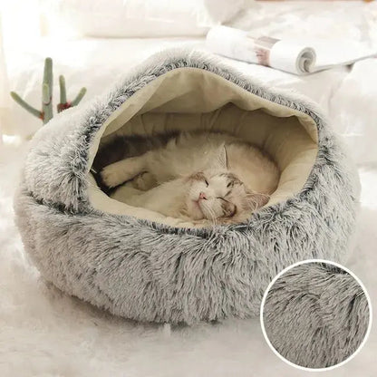 Kattesovepose | Blød komfort | Varmebevarende sovested | Polyester Zorenza