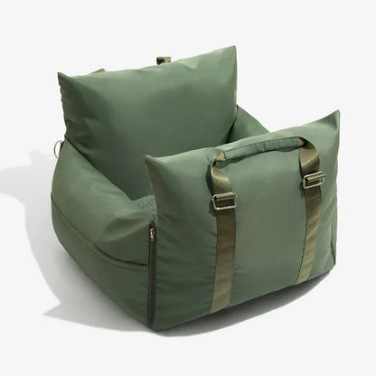 Hundebilbænk | Sikker fastgørelse | Stabil og komfortabel | Polyester Pantino