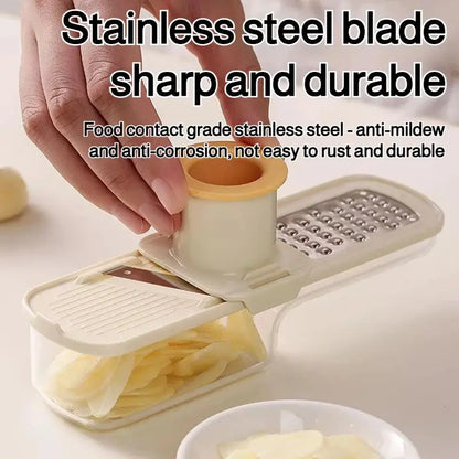 3-in-1 Multifunctional Ginger and Garlic Grinder Home Kitchen Slicer All Grinder Mivonova