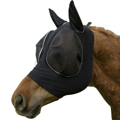 Hestemaske | Insektbeskyttelse | Klart udsyn | Elastisk Pantino